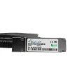 BlueOptics kabel InfiniBand/światłowodowy typu breakout QSFP56 na 4xSFP56 1 m Czarny