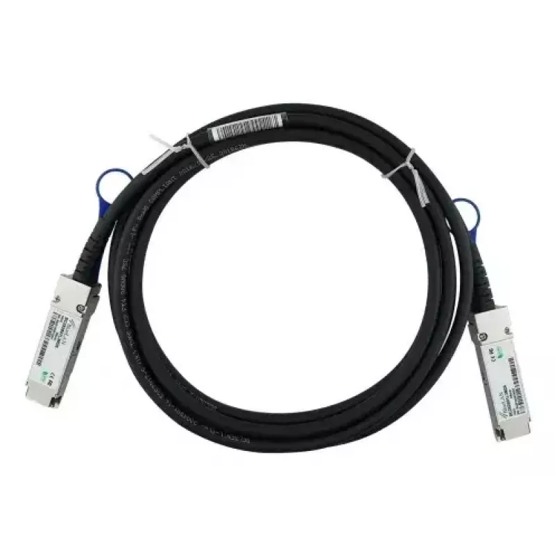 Kabel DAC BlueLan R8M59A-BL QSFP28 InfiniBand 0.5m Czarny