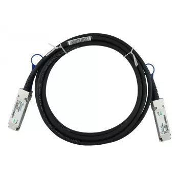 Kabel DAC BlueOptics QSFP-200G-C3M-BL 3m QSFP56 Czarny