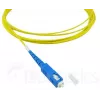 Kabel światłowodowy BlueOptics SFP2122BU0.5MX LC SC OS2 0.5m Żółty
