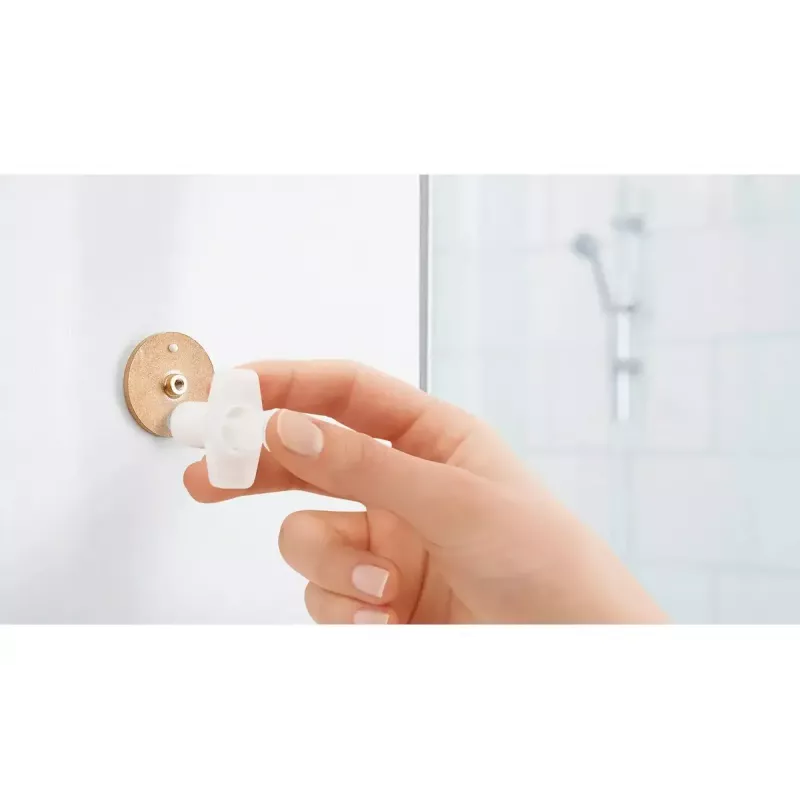 Uchwyt prysznicowy TESA Spaa Metal Plastik Drążek przesuwny 56538-00000-00