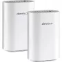 Zestaw routerów mesh WiFi 7 Devolo BE6500 2-pack (biały) - system dwuelementowy