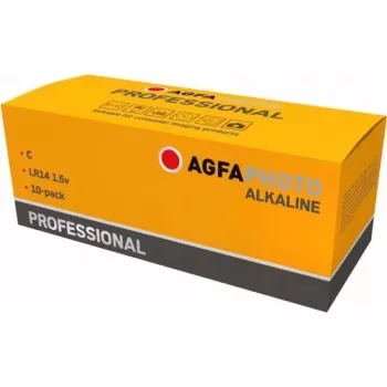 Bateria alkaliczna AGFA Professional C (Baby) — opakowanie 10 szt.
