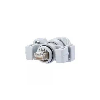 Złącze przewodowe RJ45 METZ CONNECT 130906-03-E szare