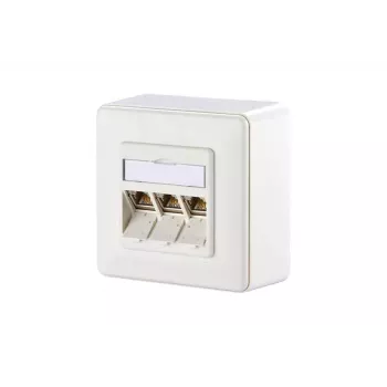 Gniazdo RJ-45 BTR NETCOM 1309130002-E Białe