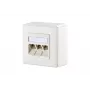 Gniazdo RJ-45 BTR NETCOM 1309130002-E Białe