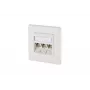 Gniazdo sieciowe RJ-45 BTR NETCOM 1309131002-E Biały
