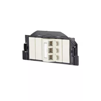 Gniazdo RJ-45 Metz Connect 1309300301-E Kabel sieciowy kat. 6a Biały