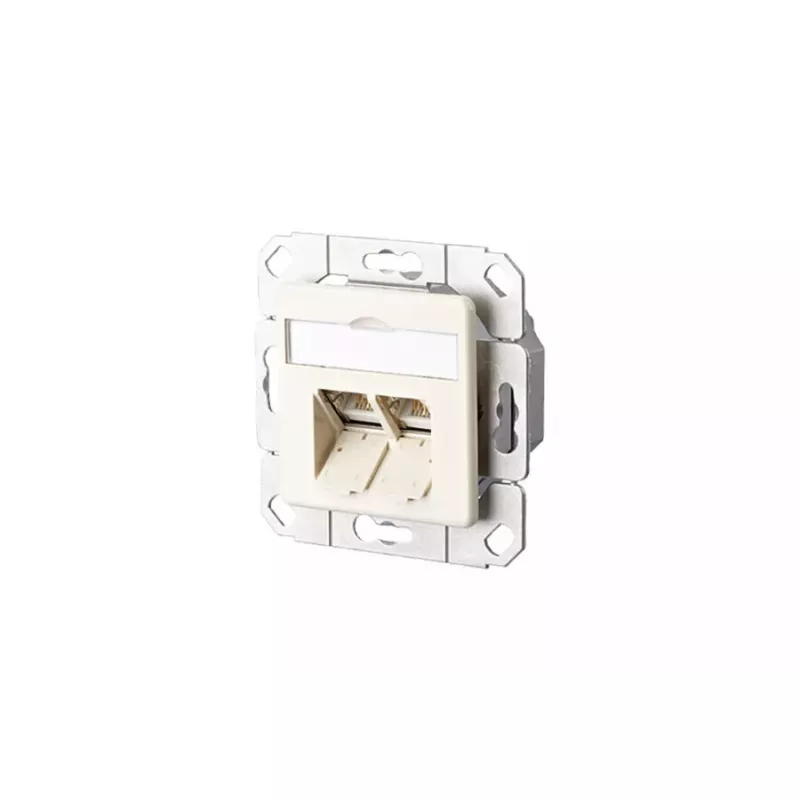 Gniazdo RJ-45 BTR 130C381101-I, Kat.6a, białe