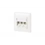 Gniazdo RJ-45 BTR NETCOM 130B11D31002-E Białe