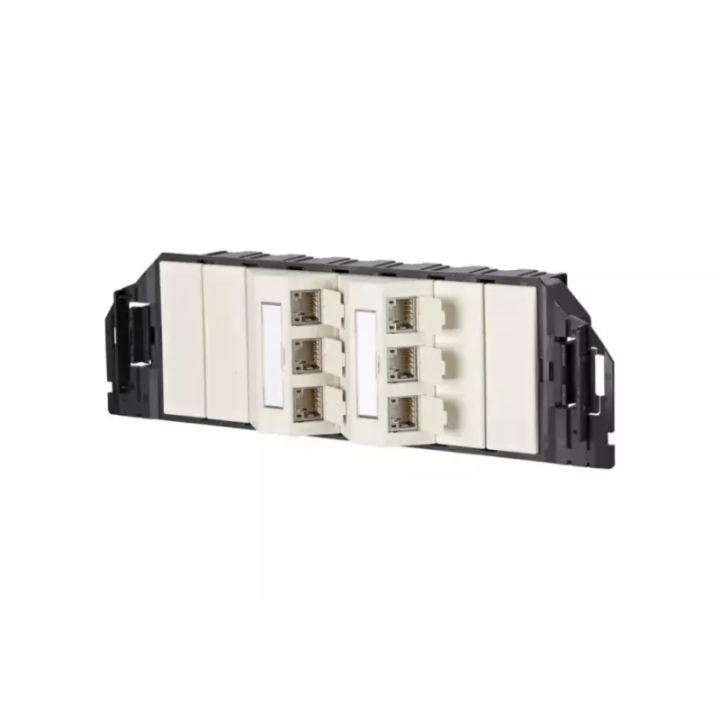 Gniazdo RJ-45 BTR NETCOM 130B11S60301-E Pearl biały