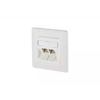 Gniazdo RJ-45 BTR NETCOM 130B12D21002-E białe