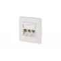 Gniazdo RJ-45 BTR NETCOM 130B12D31002-E białe