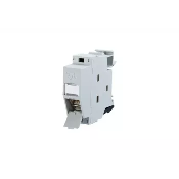 Gniazdo RJ-45 METZ CONNECT 130B127003-E szare