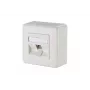Socket-outlet RJ-45 BTR NETCOM 130B12D10002-E biały
