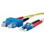 Kabel InfiniBand/światłowodowy METZ CONNECT 151P1EOJO10E 1 m 2x SC 2x LC Żółty