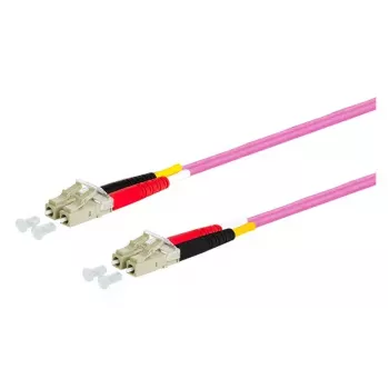 Kabel światłowodowy METZ CONNECT 151S1JOJOA0E 10 m LC Fioletowy