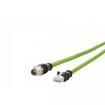 Kabel sieciowy METZ CONNECT 142M2X15100 RJ45 Ethernet Cat6 10m Czarny