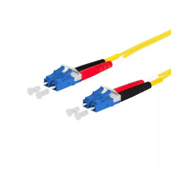 Kabel światłowodowy METZ CONNECT 151P1JOJO70E LC I-V(ZN) H 7 m Żółty