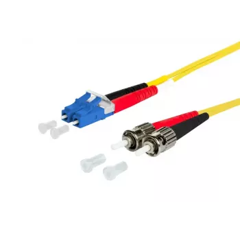 Światłowodowy kabel połączeniowy METZ CONNECT 151P1JOAO30E LC 2x ST I-V(ZN) H 3 m żółty