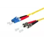 Światłowodowy kabel połączeniowy METZ CONNECT 151P1JOAO30E LC 2x ST I-V(ZN) H 3 m żółty