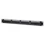 Patch panel MetzConnect 130A08-AP29-E 24-port RJ-45 Cat5e 1U czarny
