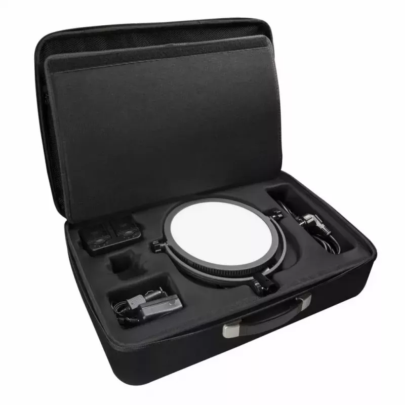 Walimex Pro LED Round 300 60 W Lampa LED z 60 żarówkami Czarna