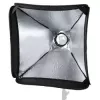 Softbox Walimex 16785 Czarny Srebrny Biały 600x400x600 mm