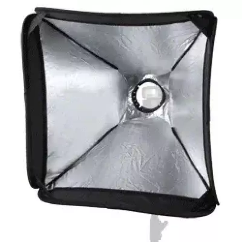Softbox Walimex 16785 Czarny Srebrny Biały 600x400x600 mm