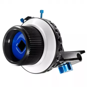 Walimex Follow Focus F3 Czarny Niebieski Biały Aluminium Plastik 460g