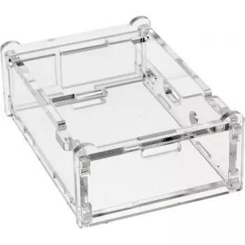 Obudowa akrylowa do Raspberry Pi B+ RB-Case+01 przezroczysta — obudowa ochronna dla Raspberry Pi B+