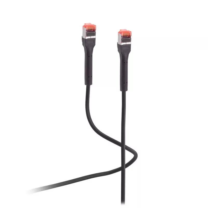 Kabel krosowy Ethernet Flexline FL31-29045 Cat6a U/FTP (STP) 3 m RJ-45 pozłacany