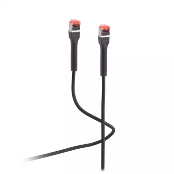 Kabel sieciowy Flexline FL31-29075 — Cat6a U/FTP (STP), 10 m, RJ-45 do RJ-45, czarny