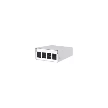 Akcesorium do paneli krosowych METZ CONNECT 130861-0402KE Montaż ścienny Biały Aluminium Stal Cynk