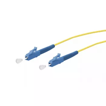 Kabel światłowodowy METZ CONNECT 151P3JOJO10E LC I-V(ZN) H 1 m żółty