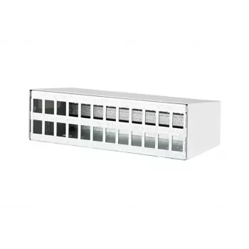 Akcesorium do paneli krosowych Metz Connect 130861-2402KE – montaż ścienny, aluminium, stal, cynk