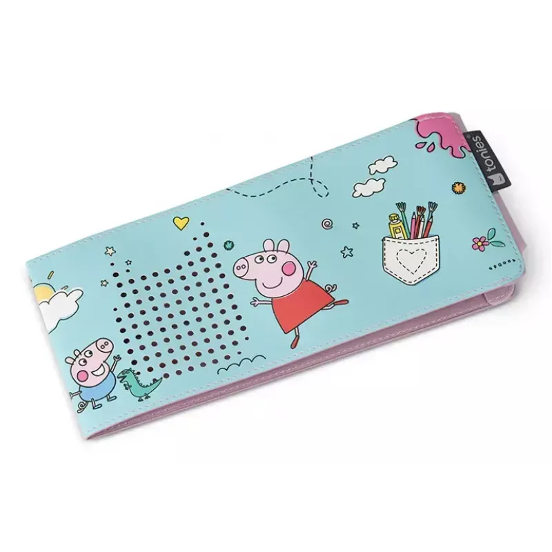 Etui sleeve do odtwarzaczy MP3/MP4 tonies firmy Boxine, model 11001269, wielokolorowe, silikon i skóra wegańska, 475×100×1 mm