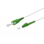 Kabel światłowodowy METZ CONNECT 151P7EAJA20E SC LC I-V(ZN) H 2 m Biały