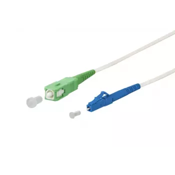 Kabel światłowodowy METZ CONNECT 151P7EAJO30E SC LC I-V(ZN) H 3 m Biały