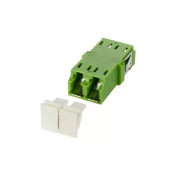 Adapter światłowodowy METZ CONNECT 1509007G-I LC niepowlekany zielony