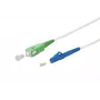 Kabel światłowodowy METZ CONNECT 151P7EAJO05E SC LC G.657.A2 0.5 m biały