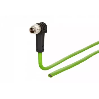 Kabel sieciowy Metz Connect 142M2XA0010 zielony 1m Cat6a