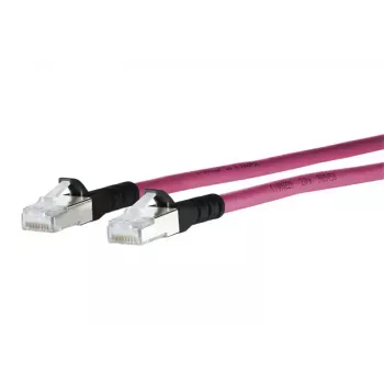Kabel sieciowy METZ CONNECT 1308451502-E 1,5 m Cat6a S/FTP