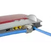 METZ CONNECT 25G Wtyk polowy RJ45 pro 360 Czerwony Męski Bezhalogenowy