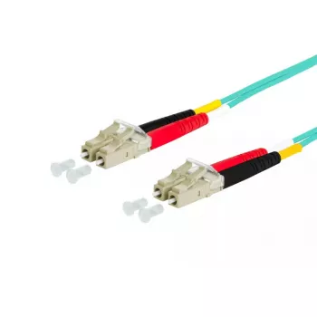Kabel światłowodowy METZ CONNECT 151J1JOJOE0E LC I-V(ZN) H 50 m Aqua