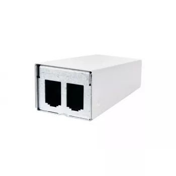 Akcesorium do paneli krosowych METZ CONNECT 130861-0202-E Montaż ścienny Biały Aluminium Stal cynkowana