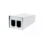 Akcesorium do paneli krosowych METZ CONNECT 130861-0202-E Montaż ścienny Biały Aluminium Stal cynkowana