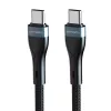 Kabel USB-C na USB-C 1 m, 4smarts 540429, czarny, 0,48 Gbit/s