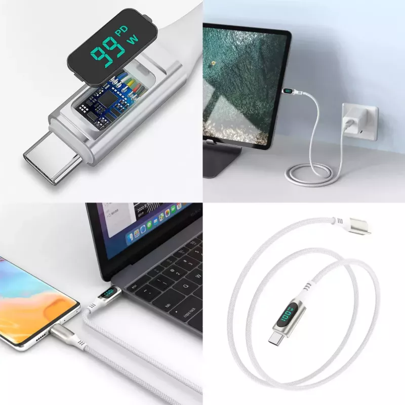 Kabel USB 4smarts 540954 3m USB C Biały USB 2.0 0,48 Gbit/s