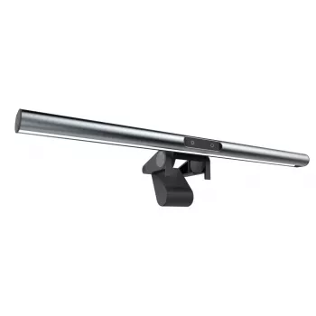 Lampa monitorowa 4smarts 541710 — czarno-srebrna, 400 lm, USB 5V, 402×38×91 mm
